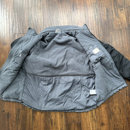 Nike Jacket Adult XL Black Nylon Softshell Fleece Coat 3M Warm Vintage Y2K 90s