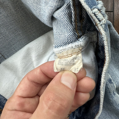 Levis Vintage 80s Redline Selvedge USA 501 XX Jeans 66 70s Thrashed Act 28x29