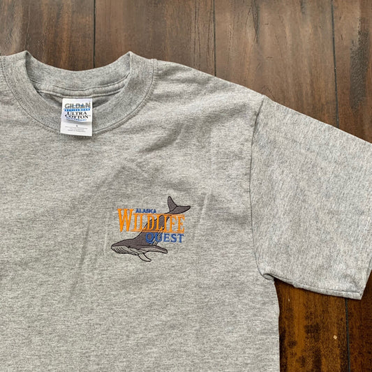 Alaska Wild Quest Whale Vintage T Shirt Shark Ocean Beach Travel Animals Love