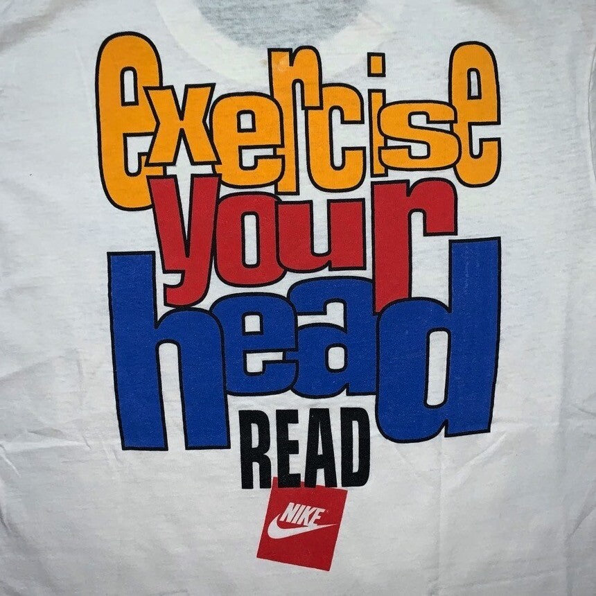 Ghost Writer Promo Vintage Nike T Shirt USA Rare Movie Rap TV Show 90s OG Memory