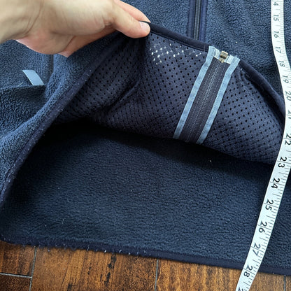 Vintage 90s Patagonia Synchilla Fleece Zip Up Vest Size XL USA Navy Blue