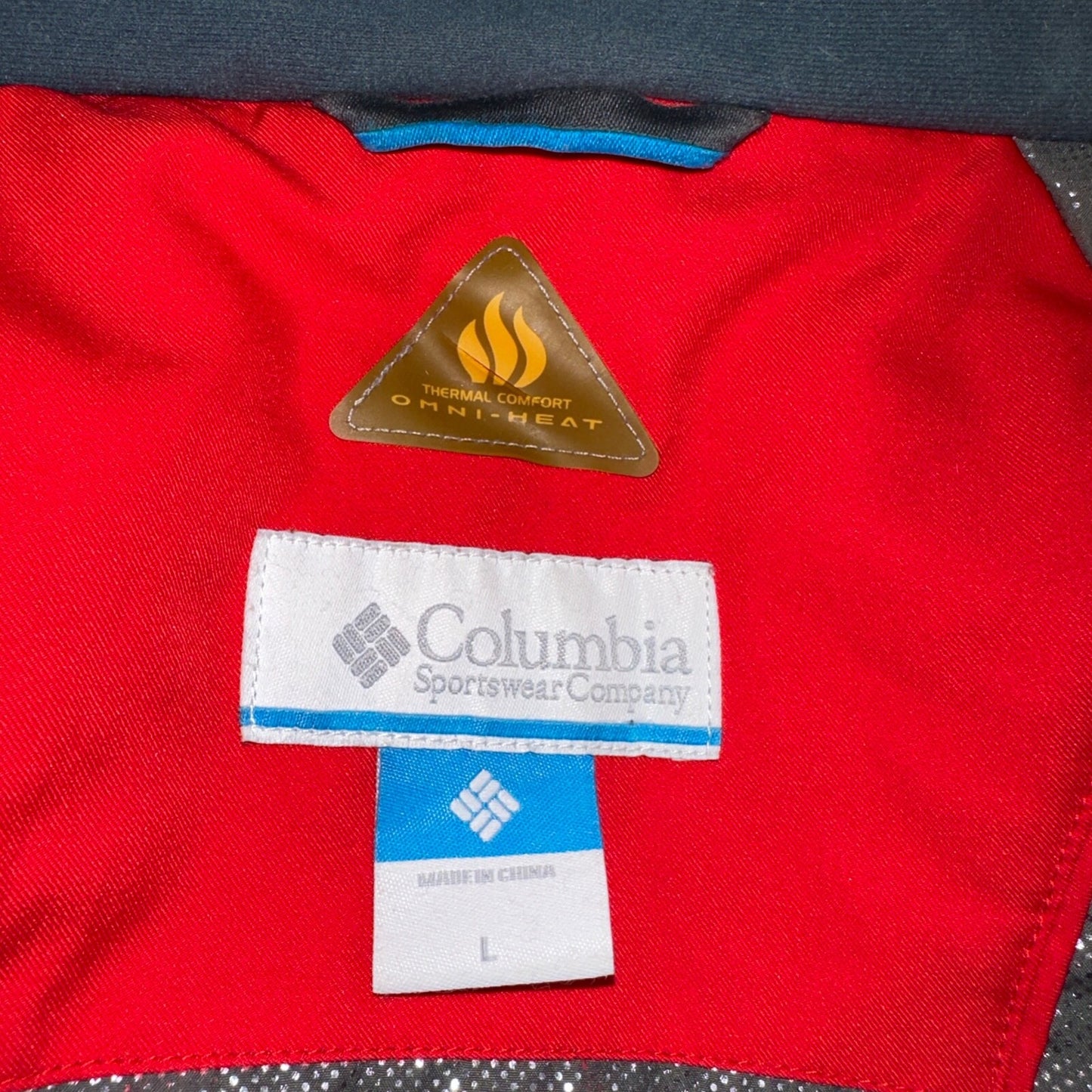 Columbia Women's Veloca Vixen II Jacket Coat Parka Omni Tech L Red Waterproof