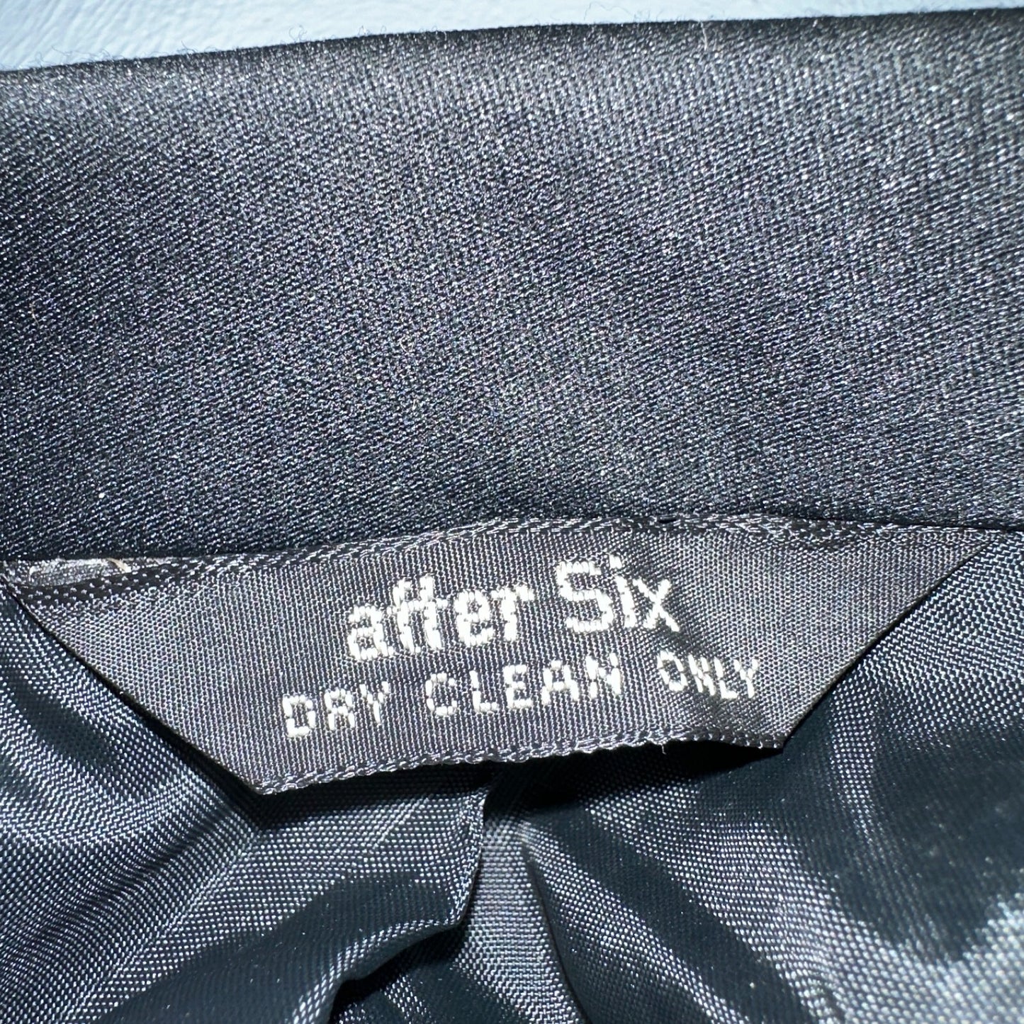 Vintage 60s After Six Mens 40R Prom Tuxedo Suit Rockabilly Jacket Black USA