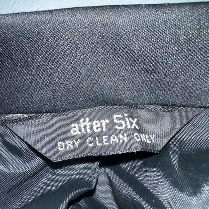 Vintage 60s After Six Mens 40R Prom Tuxedo Suit Rockabilly Jacket Black USA