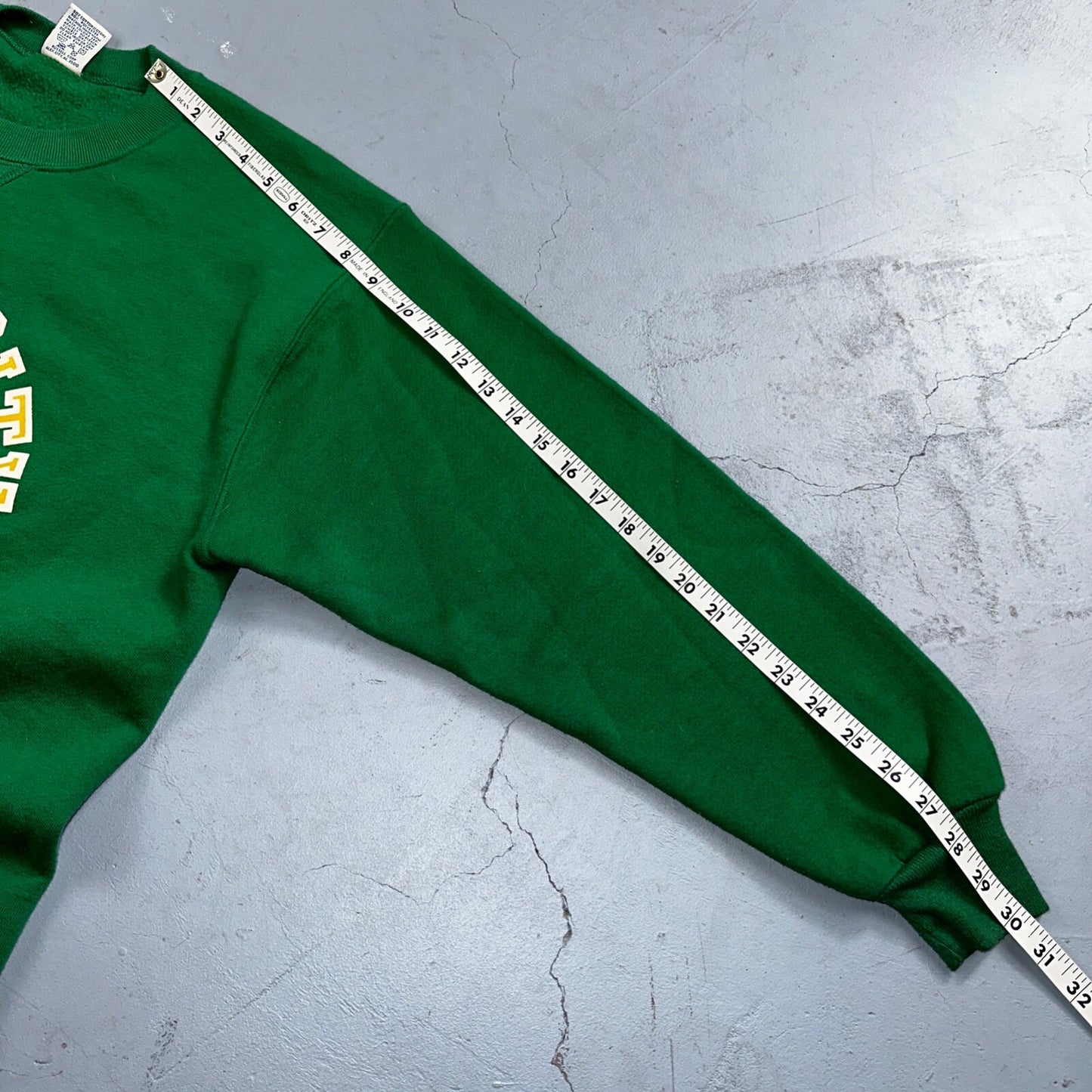 Oregon Ducks Donald Russell Athletic Sweatshirt 2XL VTG Crewneck Green 90s USA