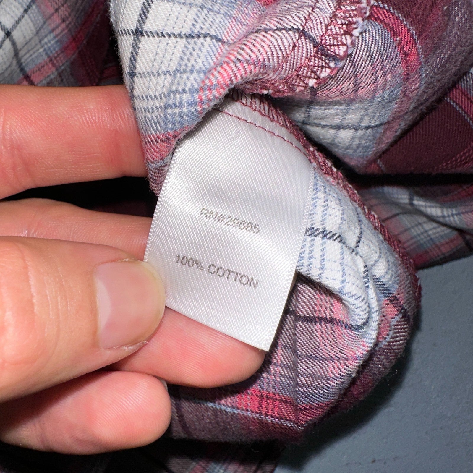 Women’s Pendleton Flannel Shirt Button Up Plaid Magenta Black 90s Punk Grunge XL