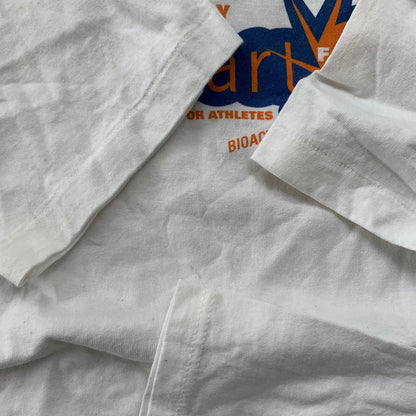 Smart Fuel Vintage T Shirt Science 90s Oneita Blank Simple White Star Elon Musk