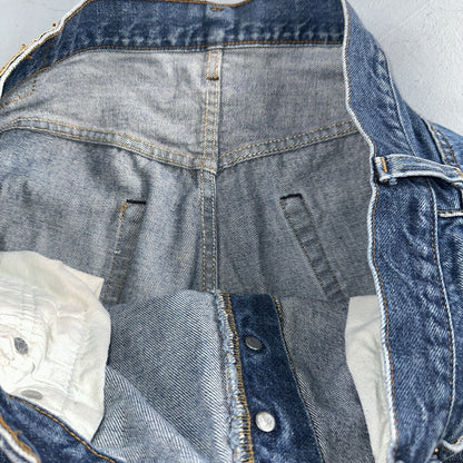Levis 501 Vintage 80s Redline Selvedge USA XX Jeans Med Wash 40x36 Act 36x32