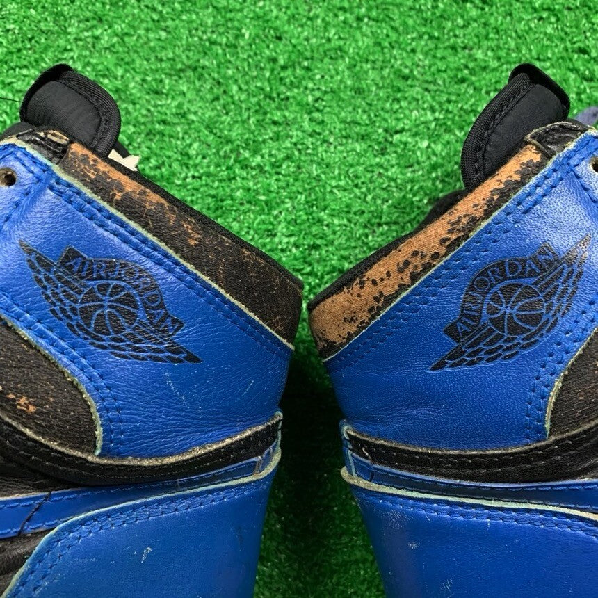 Nike OG 1985 Air Jordan 1 Royal Black Blue Rare Vintage 85 Chicago 7.5 Bred