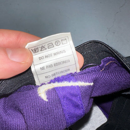 Nike VTG Washington Huskies Hat Cap Flex Fit Purple NCAA Team 90s Y2K