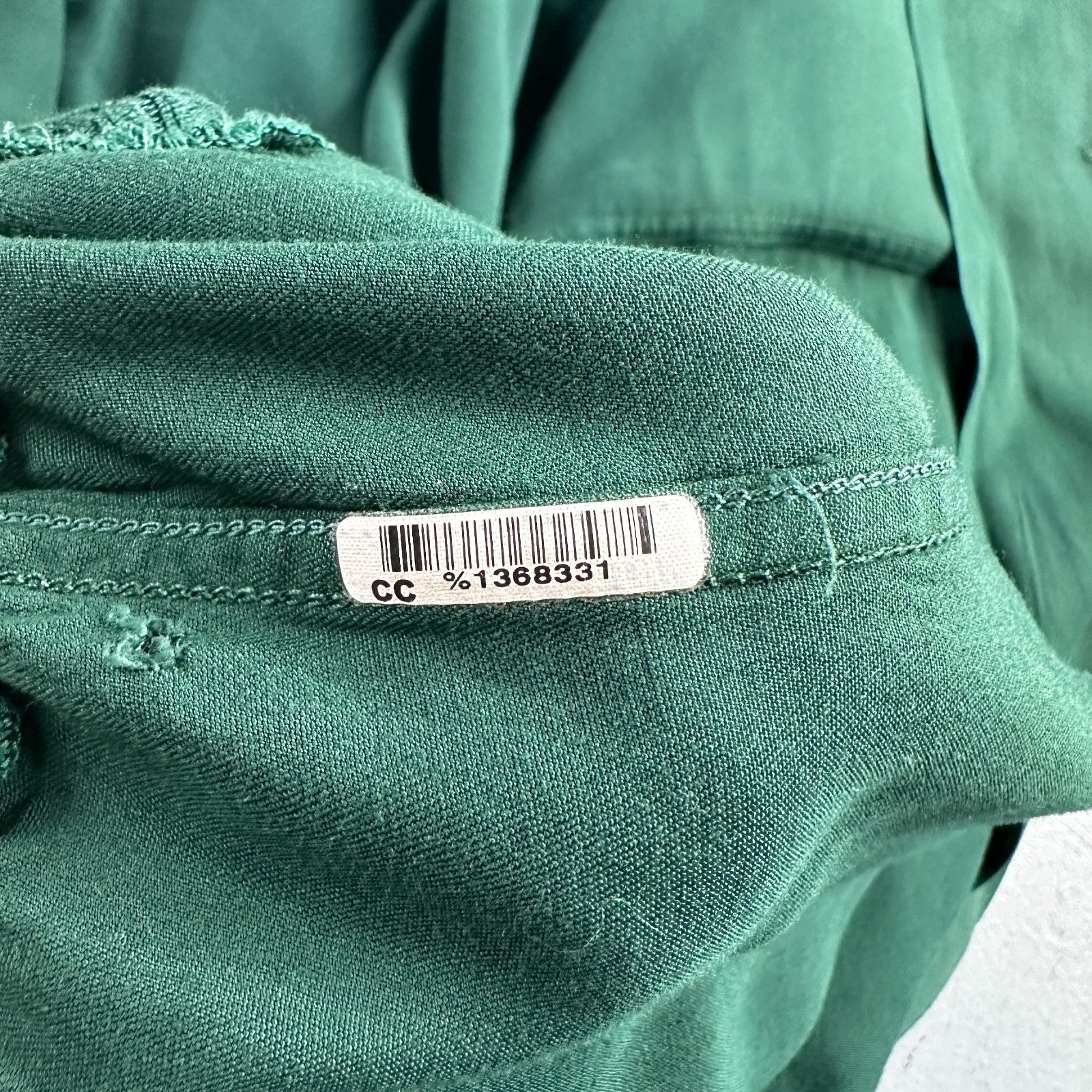 Vintage 1940s McGregor Gabardine Ricky Jacket Button Up Bottle Green 40s Rare