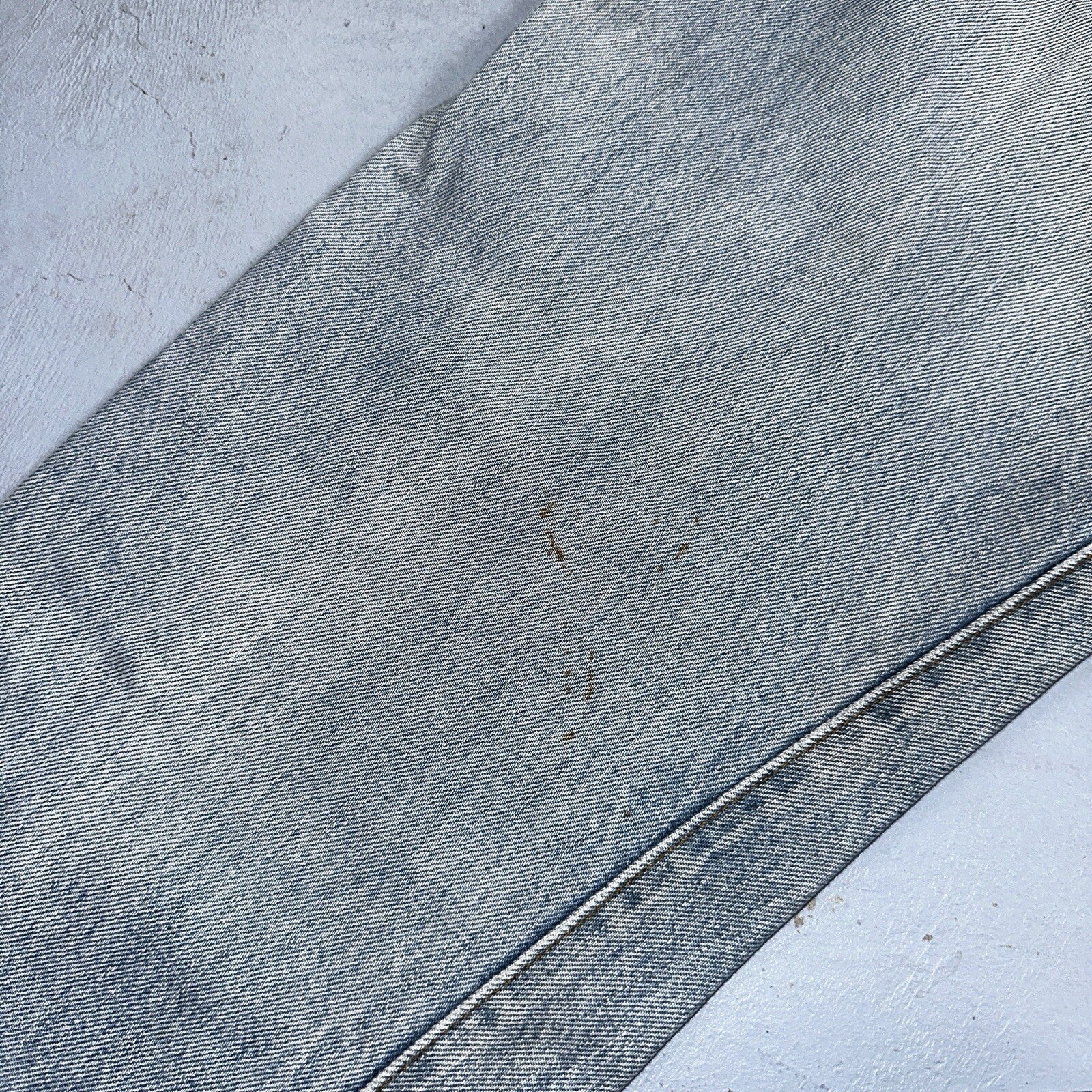 Levis 501 Vintage 80s Redline Selvedge USA XX Jeans Light Wash 36x31 Act 33x28