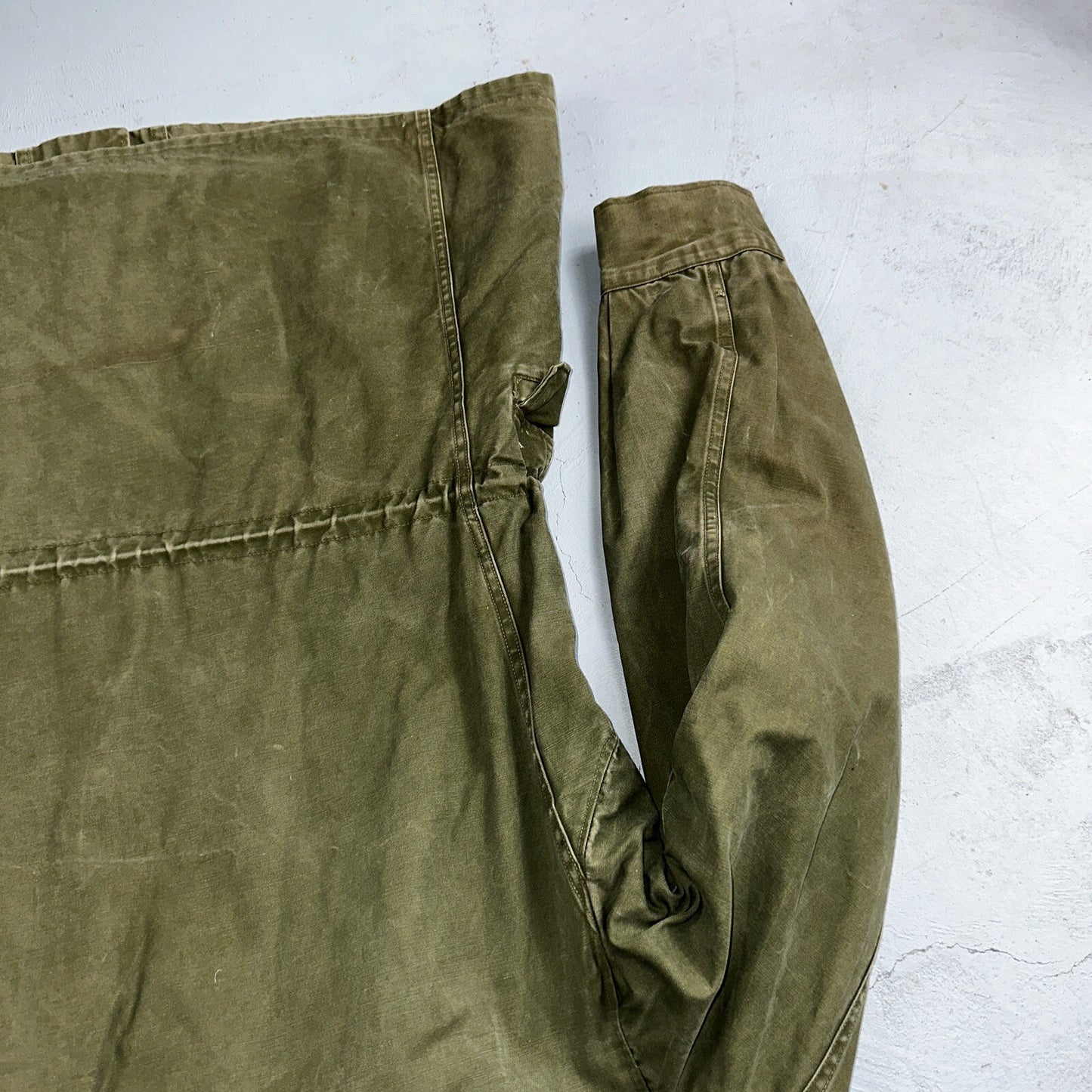 Field Jacket Post WWII Korean War M1950 Coat 1950s 50s OG107 M65