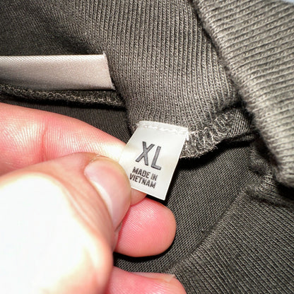 Essentials Fear Of God Brown Puff Print Logo Spell Our Men’s T Shirt XL Boxy