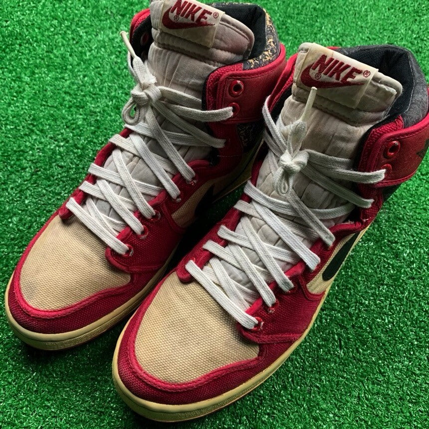 Nike OG 1985 Air Jordan 1 AJKO Chicago Red White Rare Vintage 85 8.5 Bred Royal