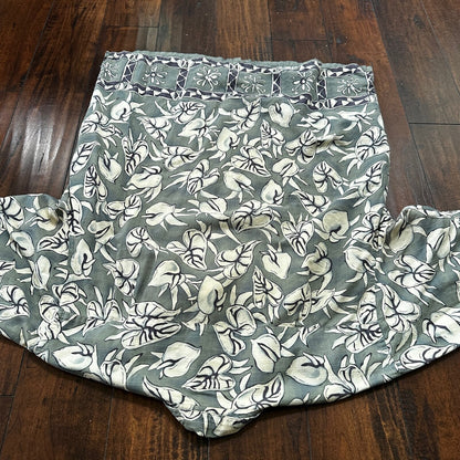 Vintage Patagonia Men's Hawaiian Button Down Shirt XL Floral Cotton Organic Y2K