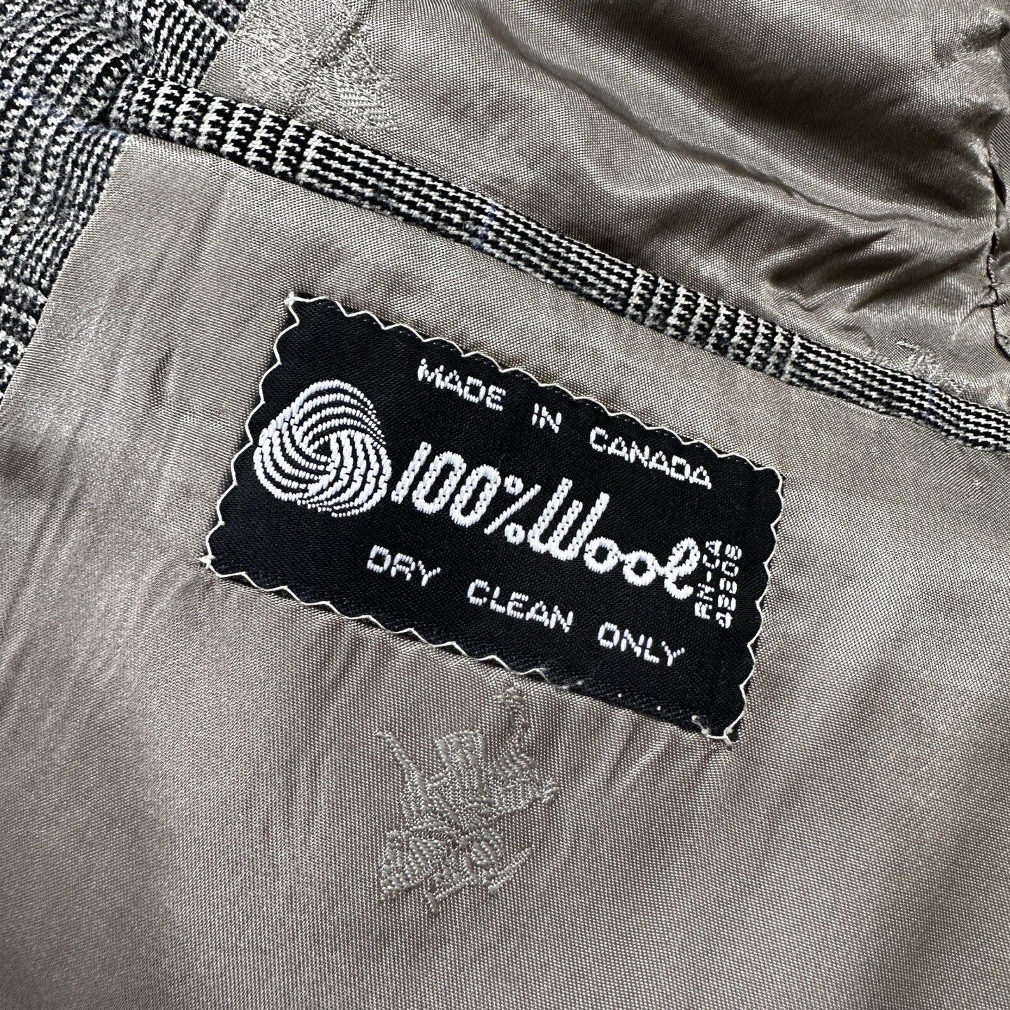 1970s 1980s Gray Oregon Wool Sport Jacket VTG Mens Suit 44 34x32 Rockabilly