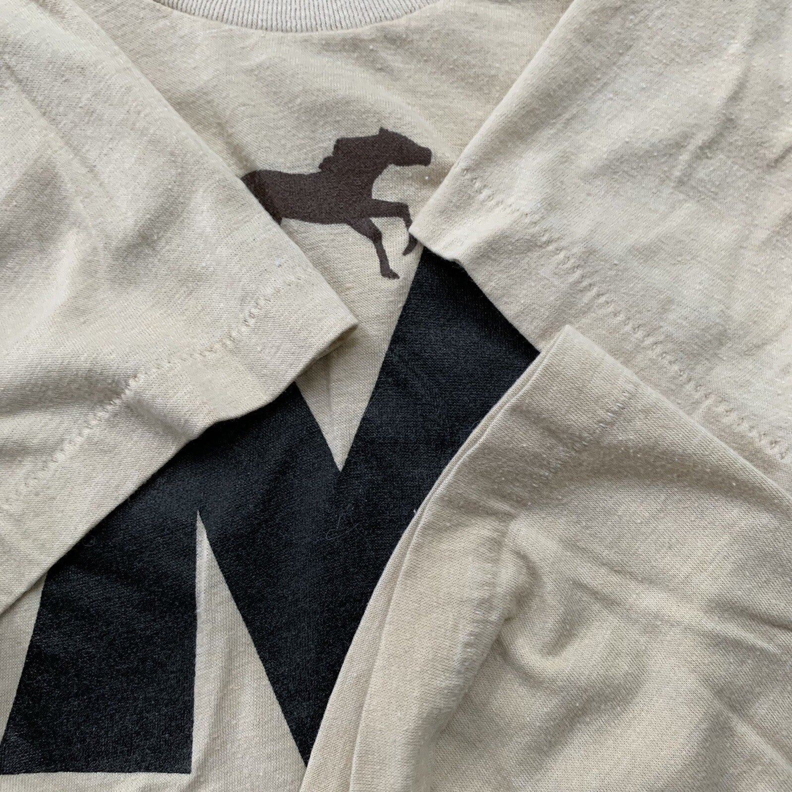 Memphis Tennessee Horse Racing Vintage T Shirt 70s 80s Animal Love Music Rap