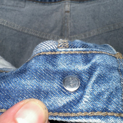 Levis SilverTab Vintage 90s Baggy Denim Jeans Blue Silver Tab Skater Act 35x32