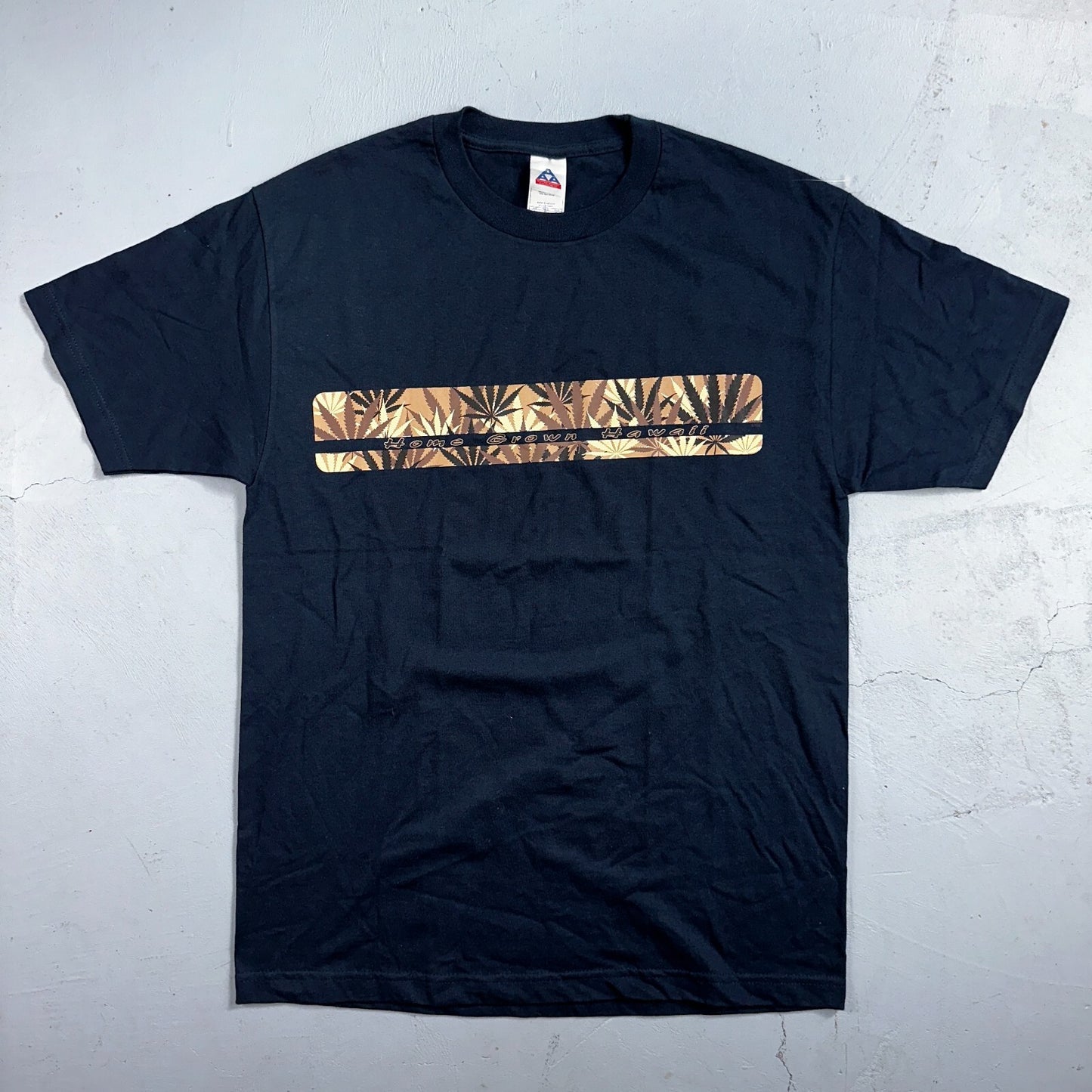 Hawaii Home Grown Pot VTG T Shirt Y2K Travel USA Stoner Smoker Chill Ragge Music