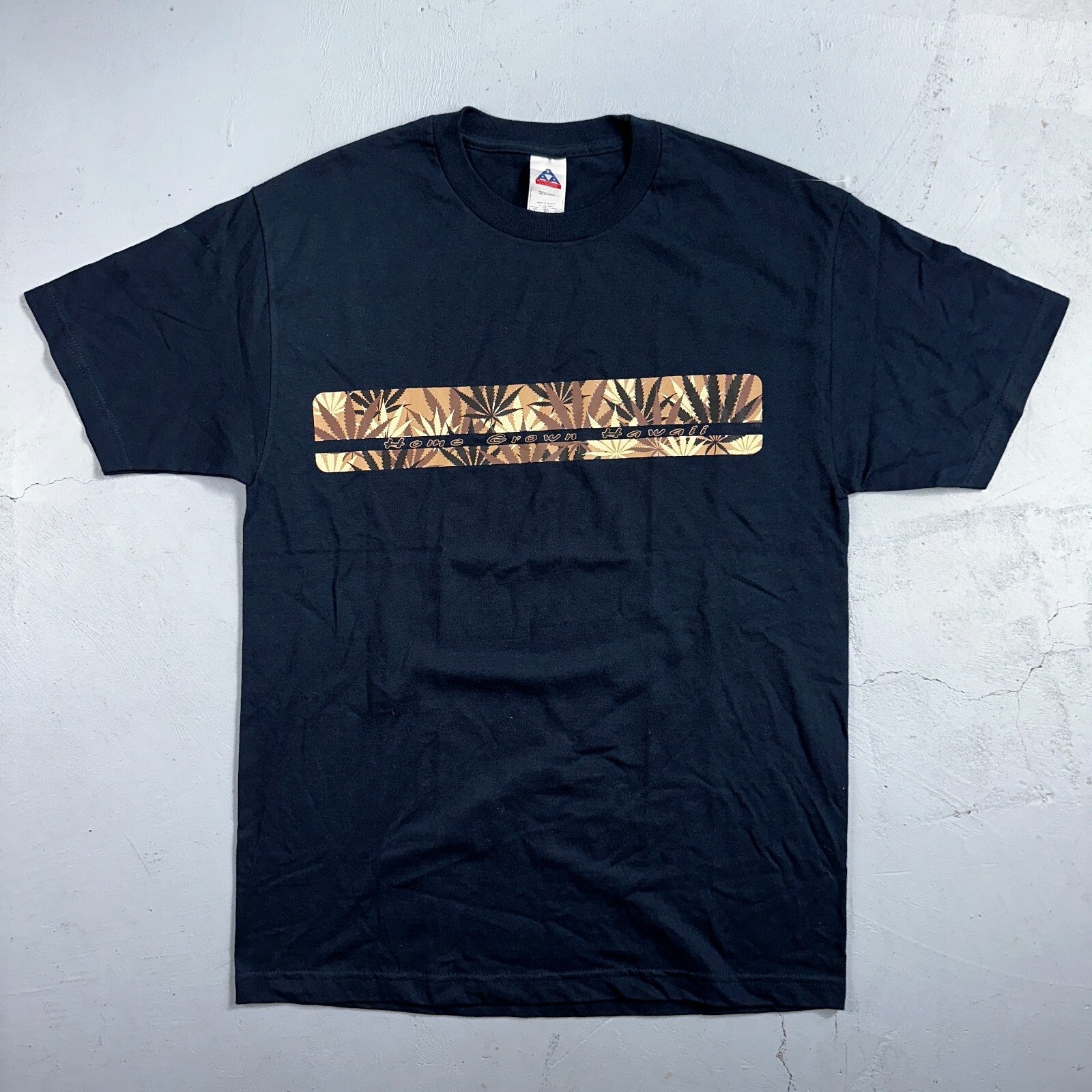 Hawaii Home Grown Pot VTG T Shirt Y2K Travel USA Stoner Smoker Chill Ragge Music