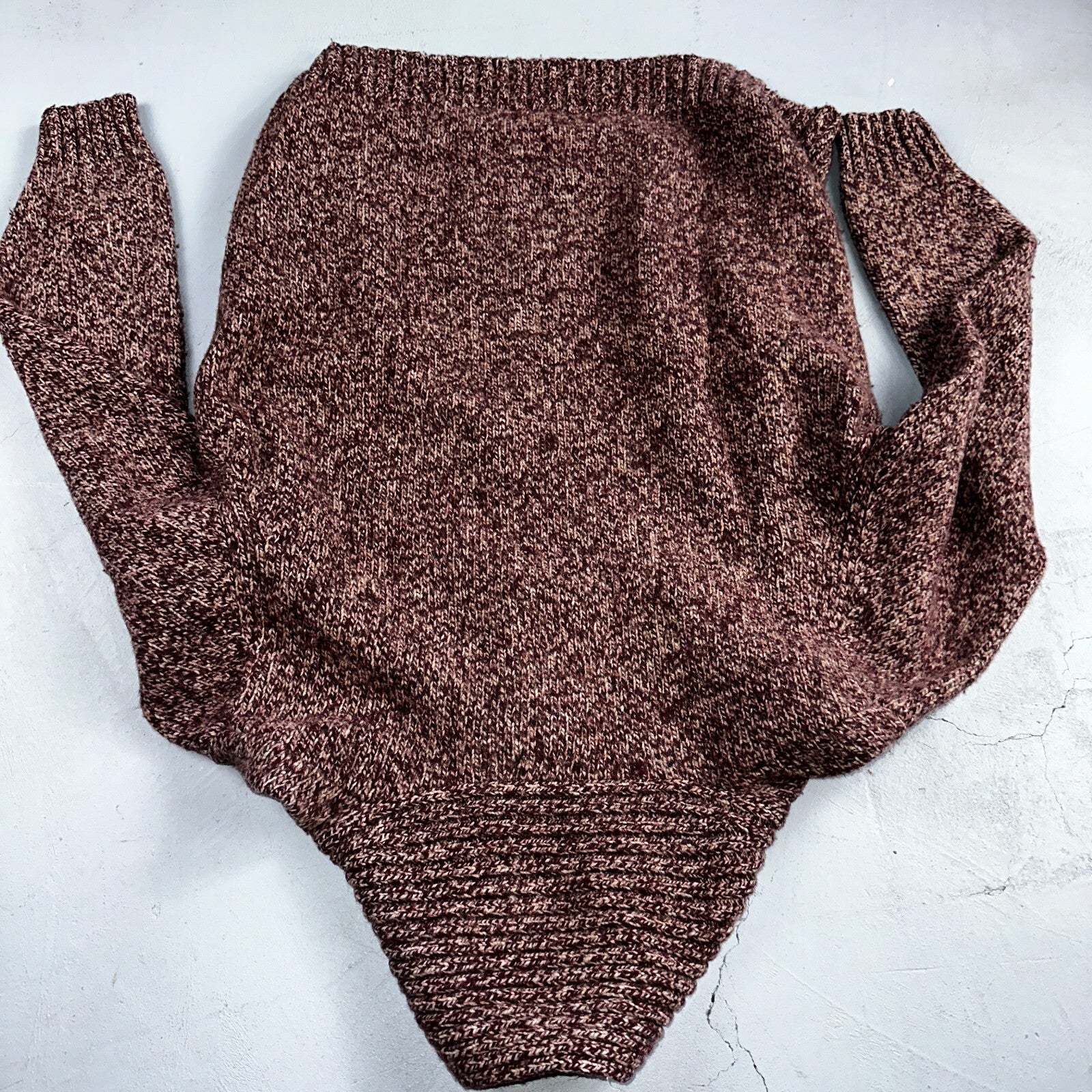 Vintage LL Bean Shawl Collar Pullover Sweater Lambswool Blend Red Men’s XL