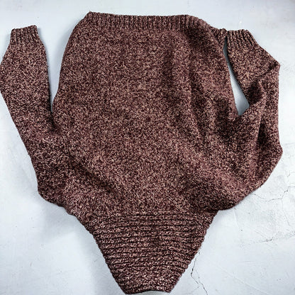 Vintage LL Bean Shawl Collar Pullover Sweater Lambswool Blend Red Men’s XL