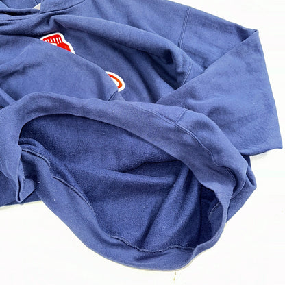 VTG Boston Red Sox Mens Hoodie Adult 2XL Socks Logo Embroidered Pullover 90s