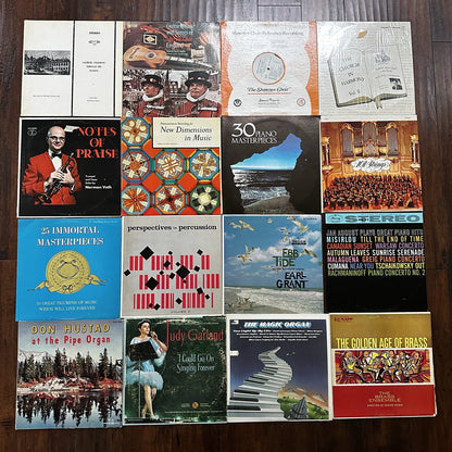 Lot Of 69 Vinyl Records LP Classical New Age Windham Music Producer DJ Easy