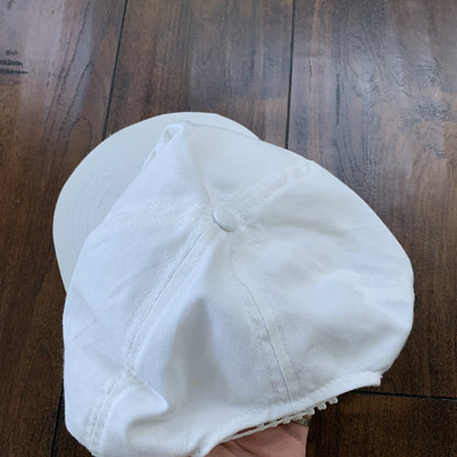 Hard Rock Cafe Vintage Hat Cap Snapback White Bike 90s Puerto Vallarta Cool