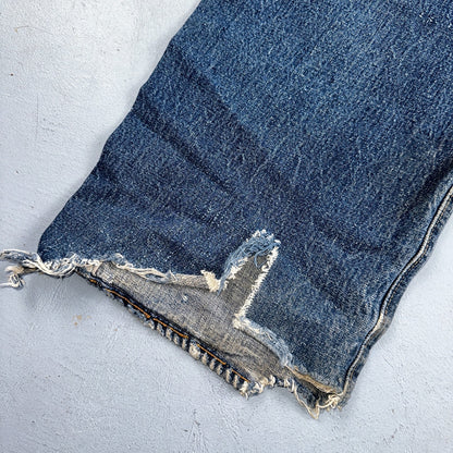 Levis 501 Vintage 70s SS Redline Selvedge USA XX Jeans Med Wash 48x30 Act 44x26