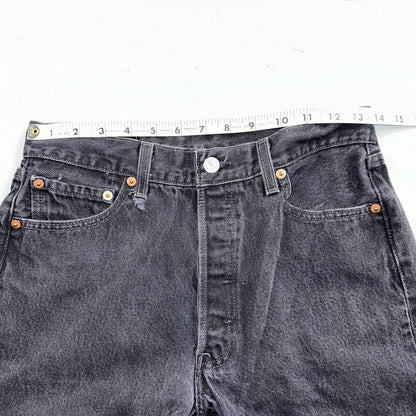 Levis 501 Vintage 90s Mexico Straight Leg Jeans 30x32 Y2K Dark Wash Act 27x30