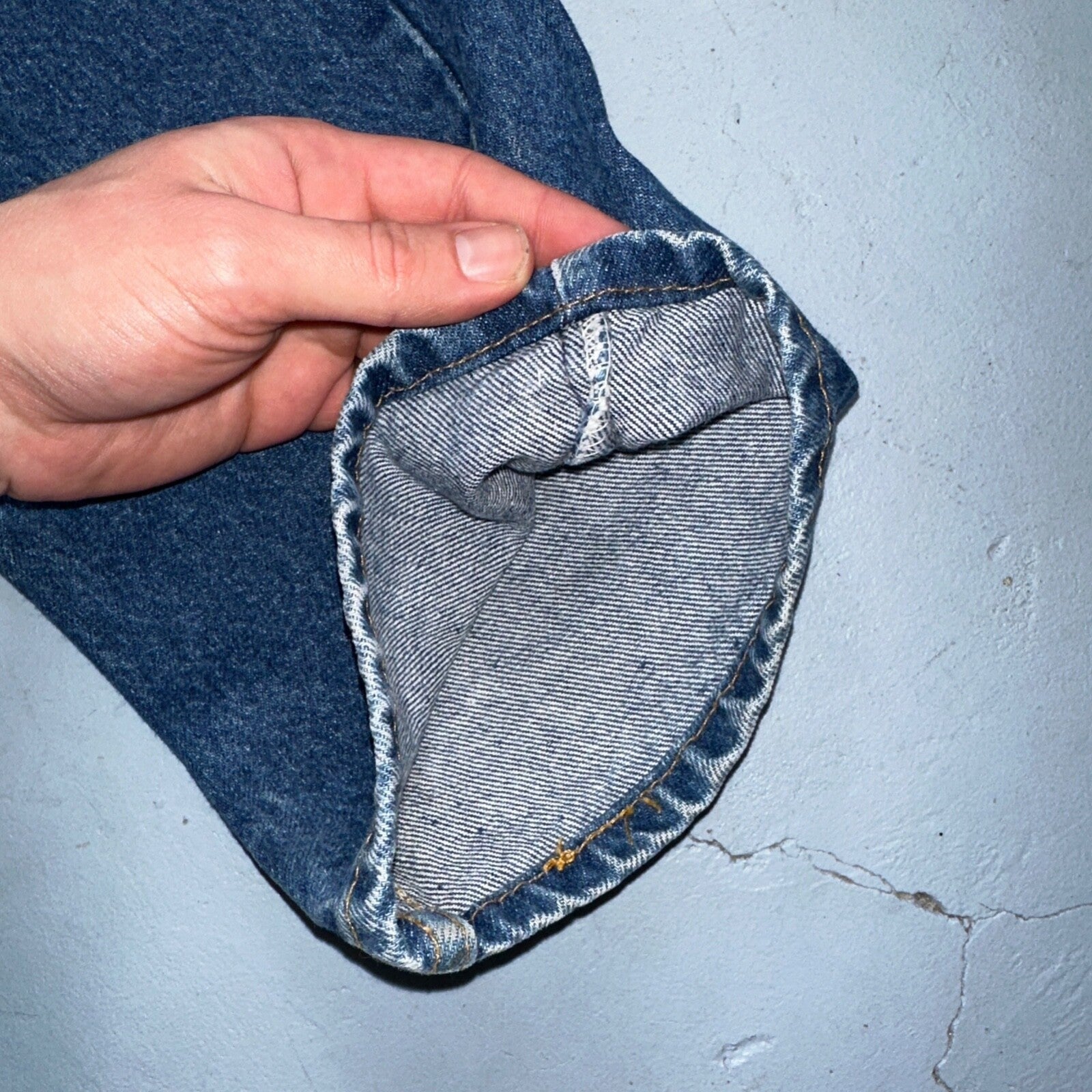 Levis 505 Vintage 90s USA Orange Tab Jeans 40x32 Blue Med Wash 501 Act 38x31