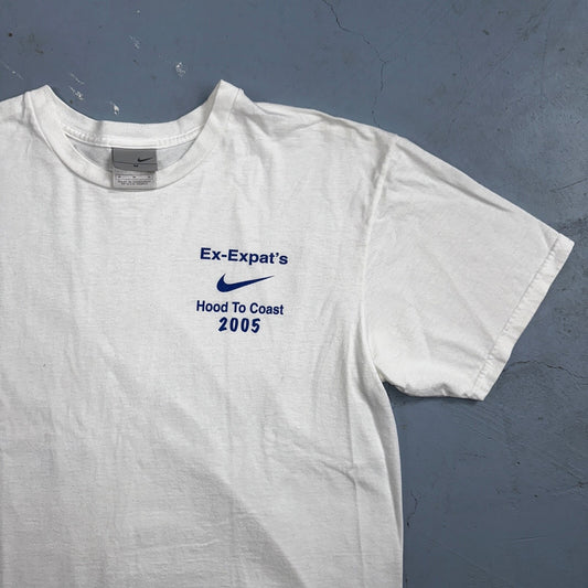Nike Hood To Coast 2005 Y2K VTG T Shirt Promo Running Race Official Oregon PDX