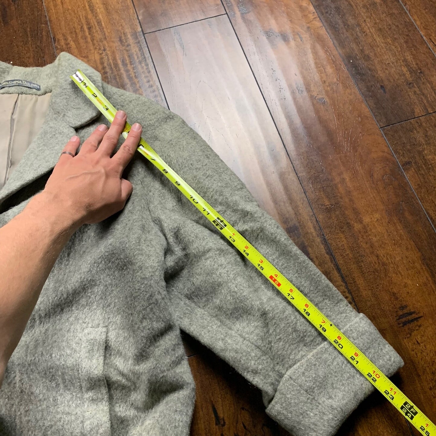 Vintage USA Rockabilly Womens Jacket Japan Wool 60s 70s Top Coat Warm Sanforized