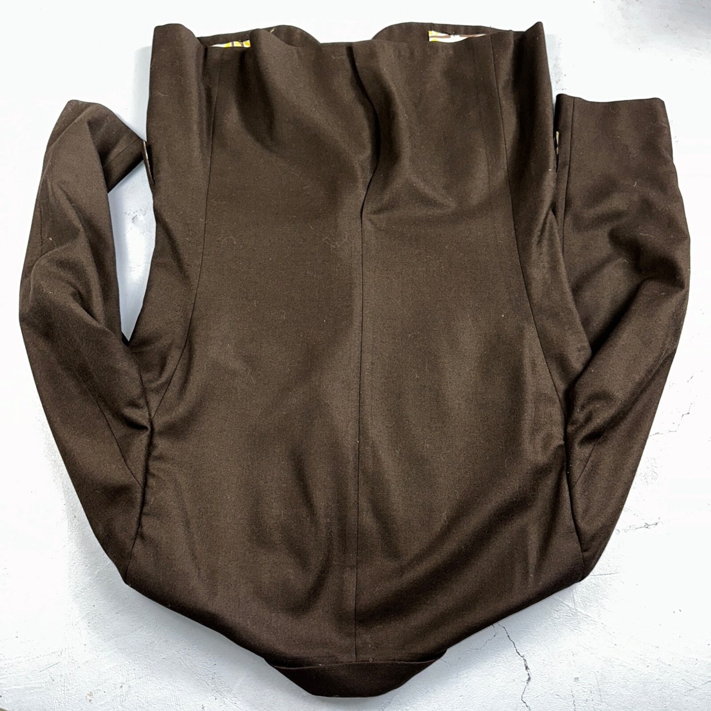 VTG Mens 2 PC Suit 42 Jacket Coat Pants Brown Rockabilly 60s 1960s Classy