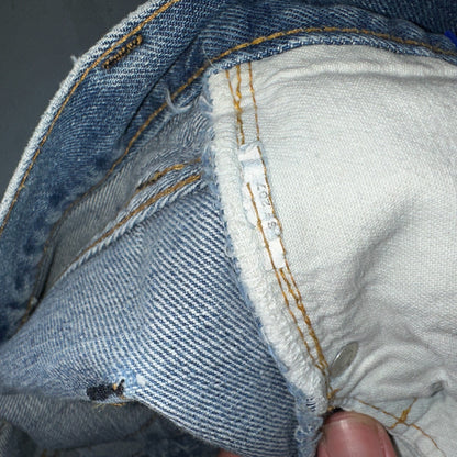 Levis 501 VTG 70s SS Redline Selvedge Jeans XX Med Wash 27x31 Tailored Altered