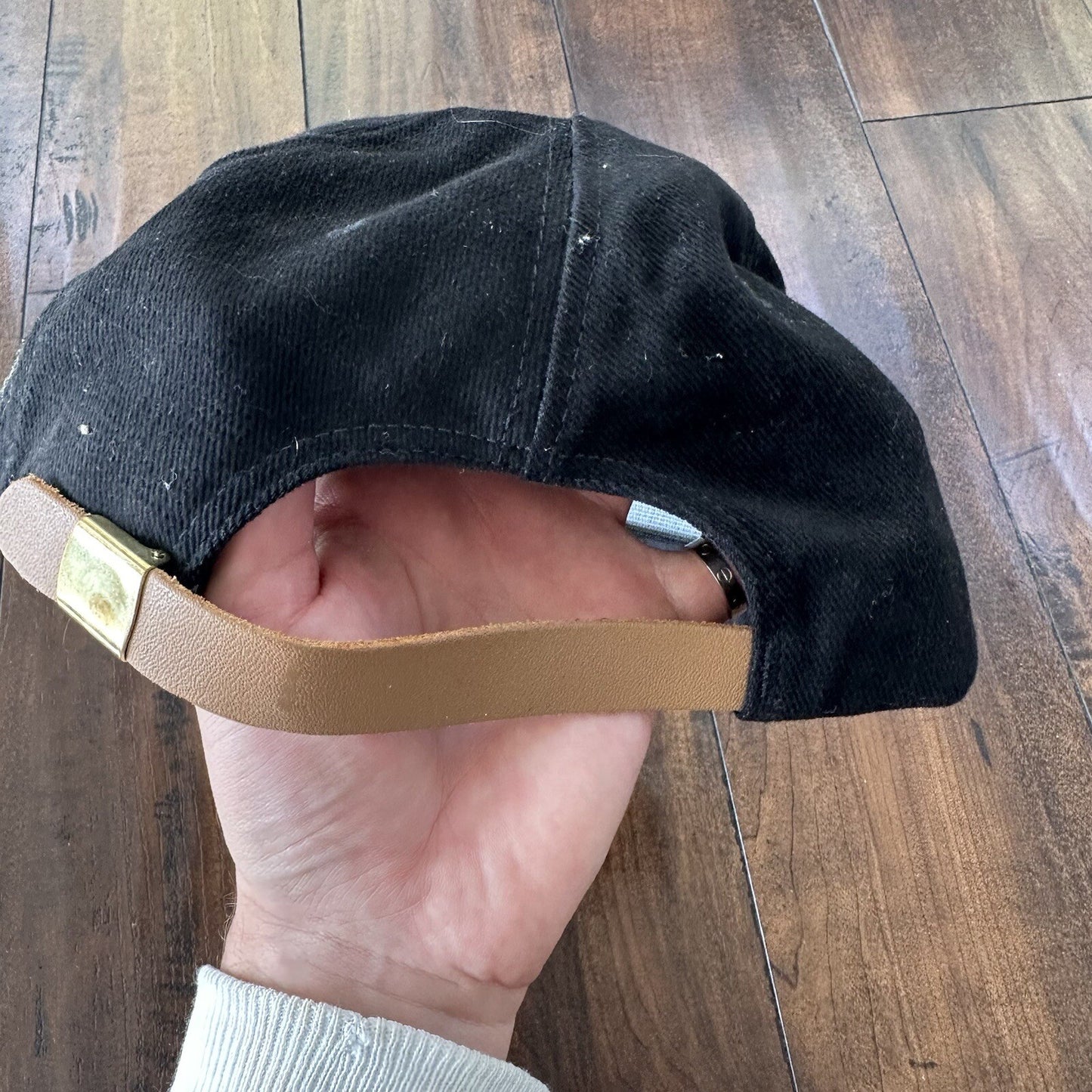 Mac Done Vintage Hat Cap Snapback Gray Bike Motorcycle Y2K Cool 90s Black 80s