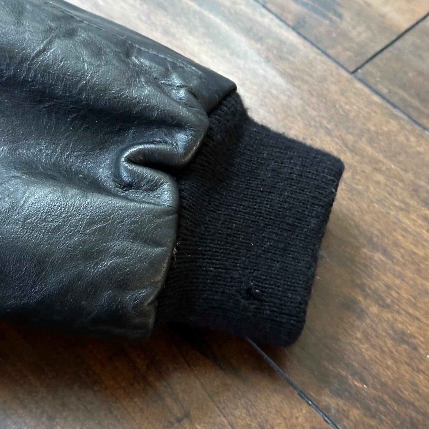 Ford VTG Dehen Varsity Blue V8 Columbia River Letterman 70s Jacket Size 44