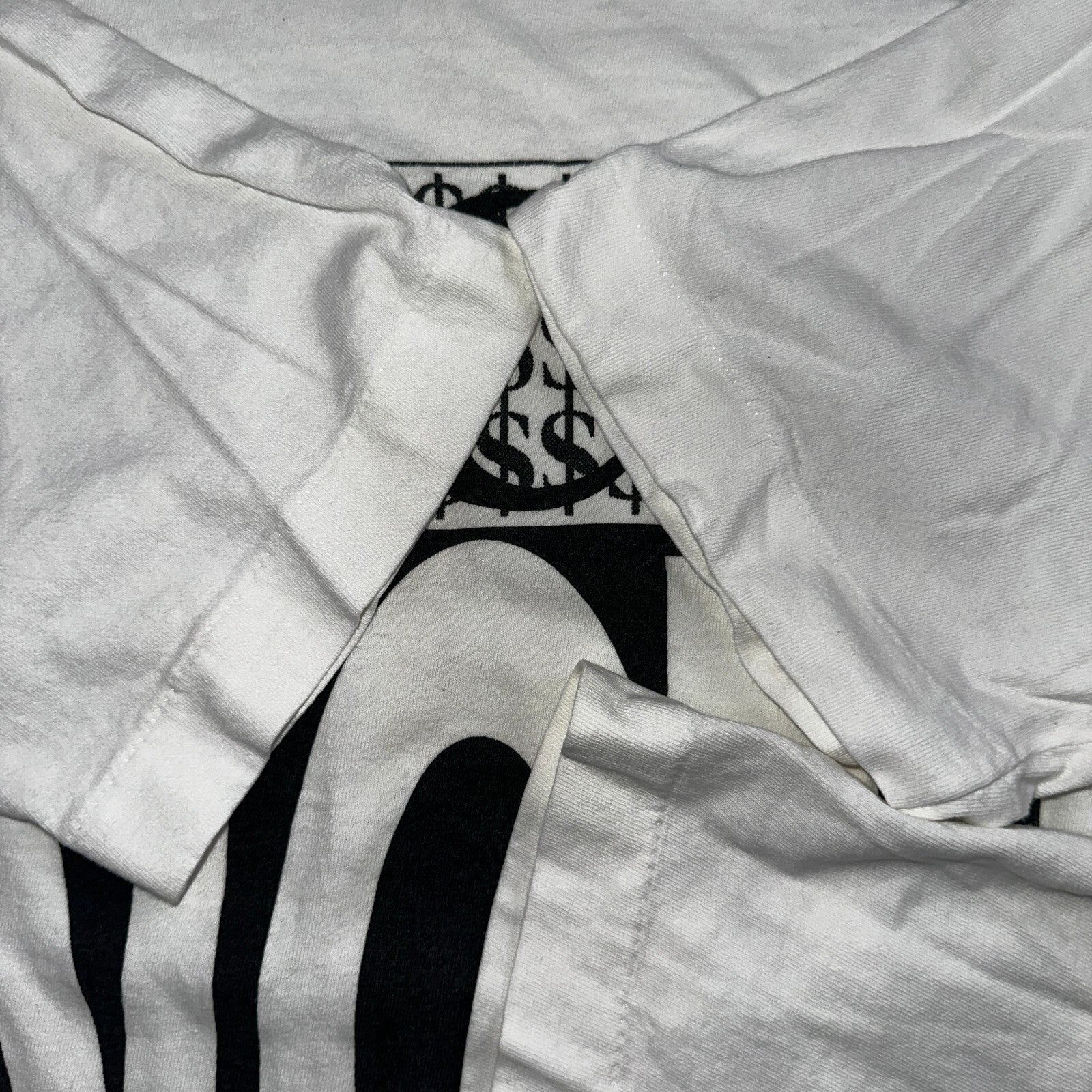 Rich Not Yet Funny Crop Top VTG T Shirt 90s Ross Quote Cool Graphic Quote 1990s