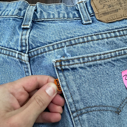 Levis 517 Vintage 80s USA Orange Tab Bootcut Flare Blue Jeans 34x31 Act 32x29