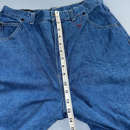 Vintage 90s Eddie Bauer Medium Wash Relaxed Fit Denim Jeans Womens 16 29x34