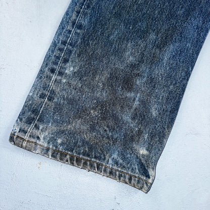 Levis 501 Vintage 90s Mexico Straight Leg Jeans 36x30 Y2K Med Wash Act 33x27