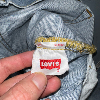 Levis 501 Vintage Y2K XX Straight Leg Jeans 36x30 Light Wash 2000s Act 35x29