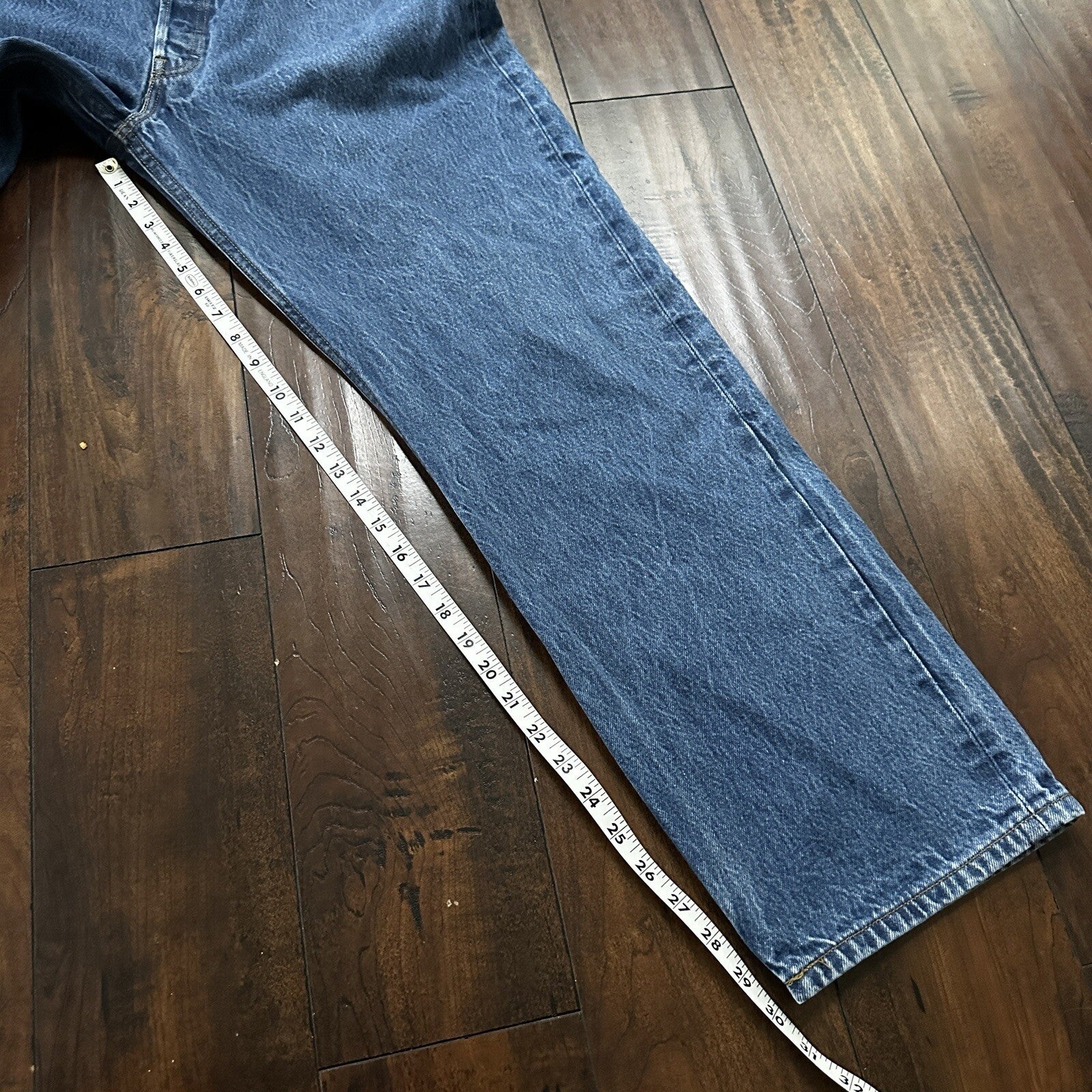 Levis 501 Vintage Y2K Straight Leg XX 2000s Jeans 34x30 Med Wash 38x34