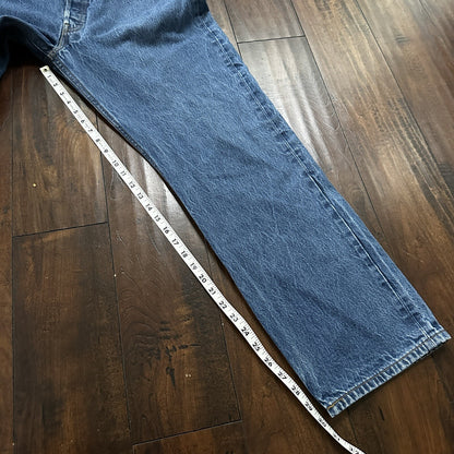 Levis 501 Vintage Y2K Straight Leg XX 2000s Jeans 34x30 Med Wash 38x34