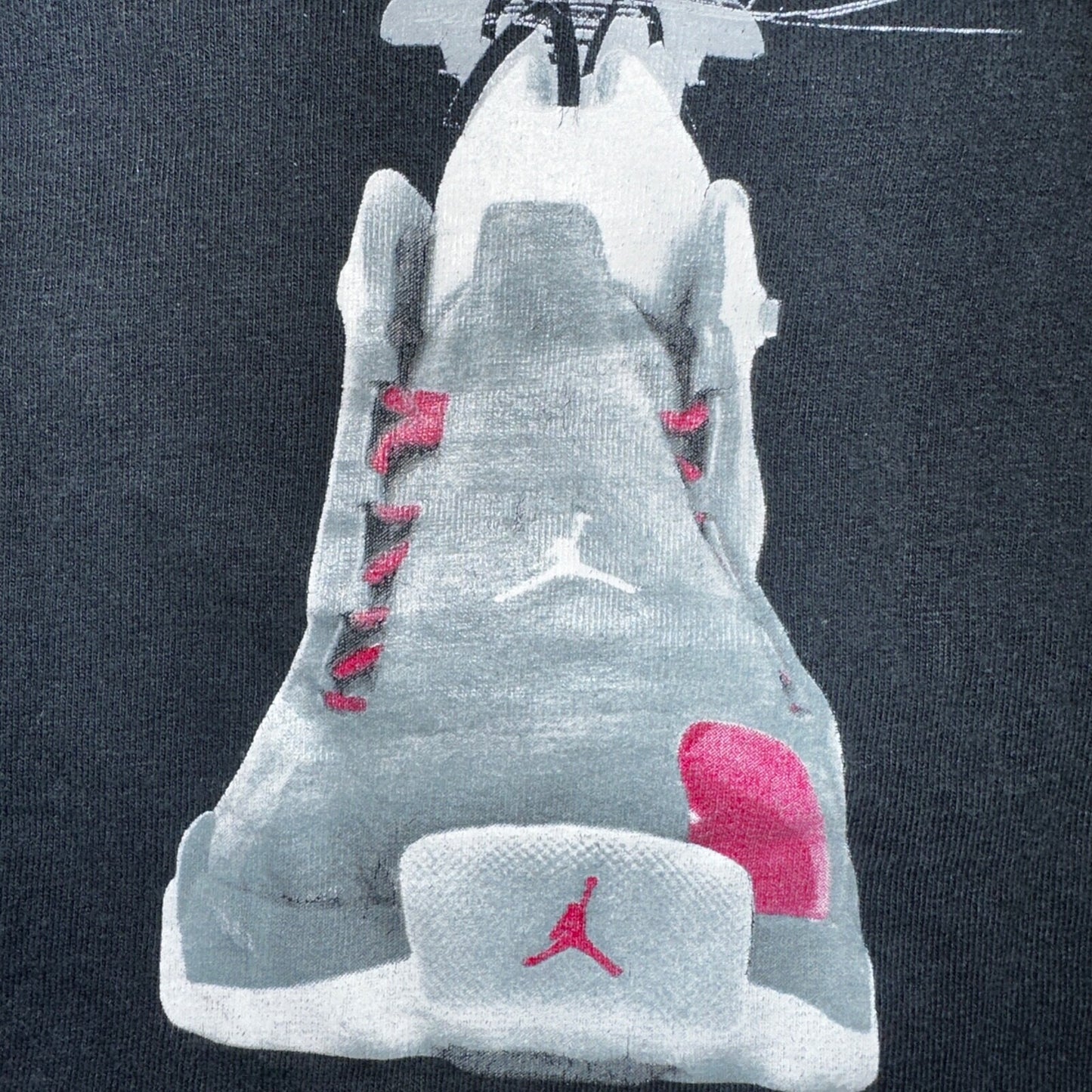 Nike Air Jordan 21 VTG T Shirt 2XL 2006 Y2K Promo Sole Shoe Basketball