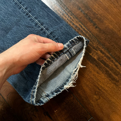 Levis 501 Vintage 90s Straight Leg XX Canada Jeans 36x30 Med Wash Act 34x29