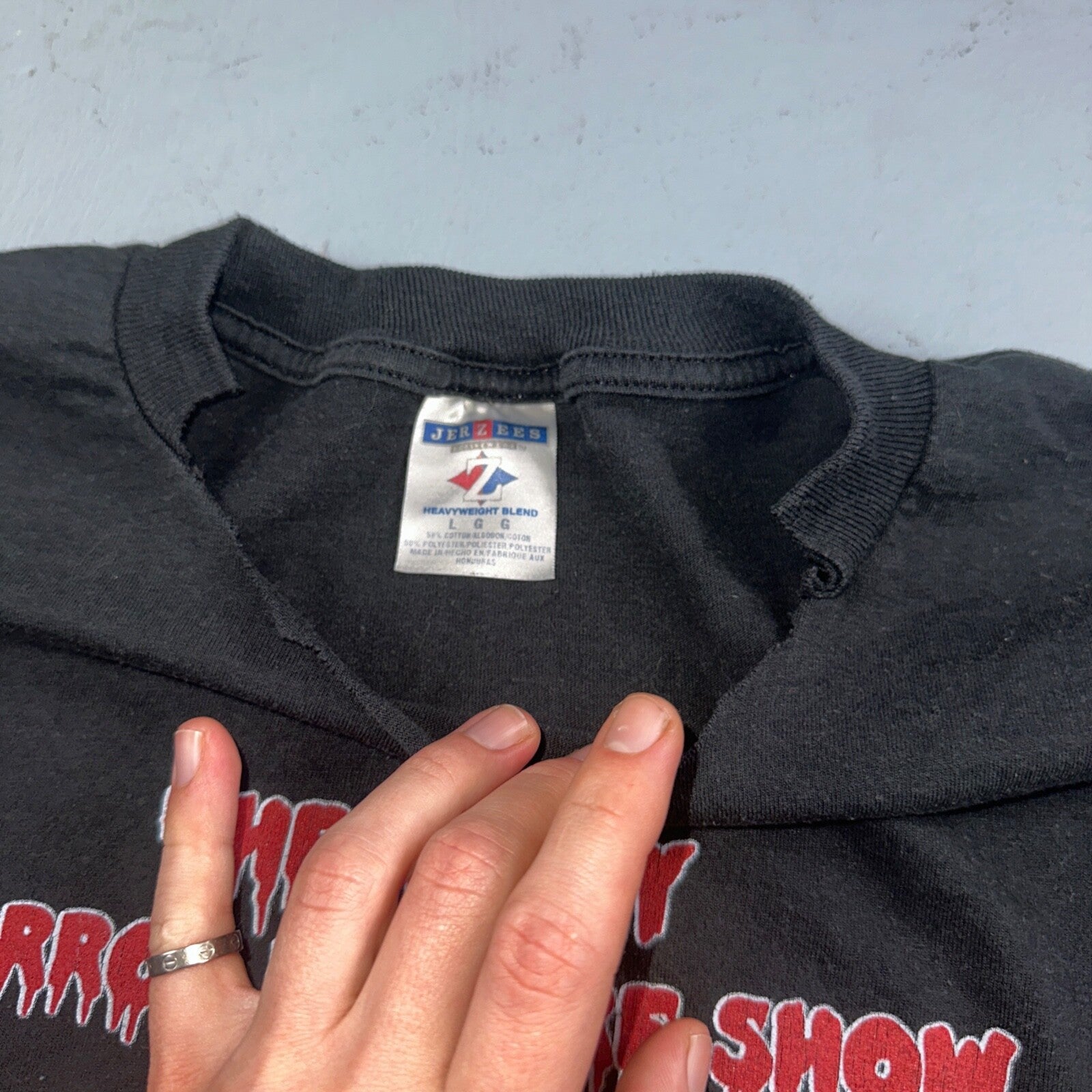 VTG 2002 Rocky Horror Picture Show T Shirt Movie Promo Horror Portland Oregon