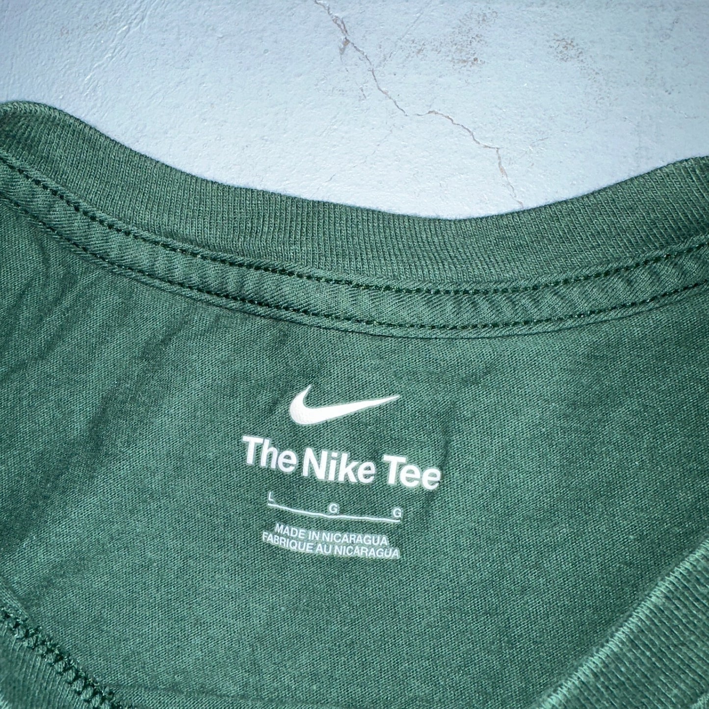 Nike Oregon Pride Lacrosse VTG T Shirt Green Polo Bear Rare Promo Y2K Sports